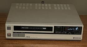 Samsung Vr1000 Vtg 1980s Vcr - No Remote For Parts Or Repair Only
