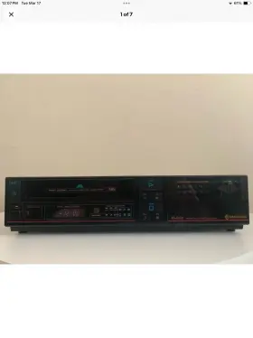 Vr2500 Samsung Medalist Hq Video Cassette Recorder Vr 2500 L Untested Turns On