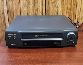Vr3657 Samsung Vintage Vcr Vhs Recorder Player No Remote Tested Works