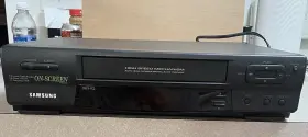 Vr3705 Samsung Vcr Vhs Video Cassette Player Recorder Tested Works No Remote
