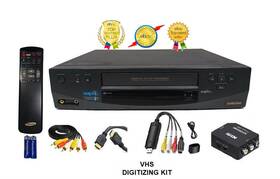 Samsung Vr3853 Vcr Vhs Transfer/convert To Digital File/dvd Av Usb Adapt Hdmi