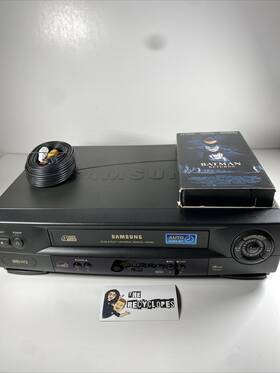 Samsung Vr5060 4 Head Hi-fi Vhs Vcr Player Video Cassette Recorder - No Remote