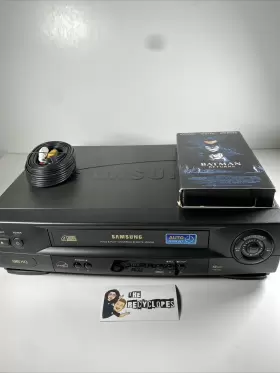 Vr5060 Samsung 4 Head Hi-fi Vhs Vcr Player Video Cassette Recorder - No Remote