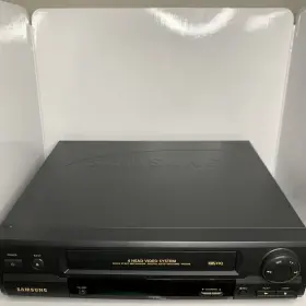 Vr5508 Samsung Vhs Player Recorder Working No Remote