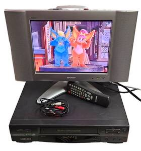 Samsung Vr5605 Vintage Vcr Video Cassette Recorder Vhs Player No Remote Tested
