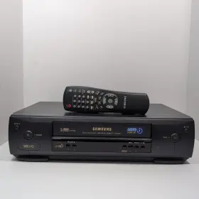 Vr5609 Samsung 4 Head Video System - With Remote Tested And Works