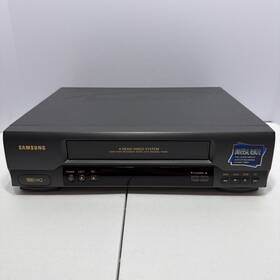 Samsung Vr5680 Vintage Vhs Hq Video Cassette Recorder 4 Head System No Remote