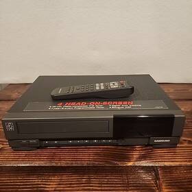 Samsung Vr5702 Tested And Working Vcr Missing The Panel Covering Buttons