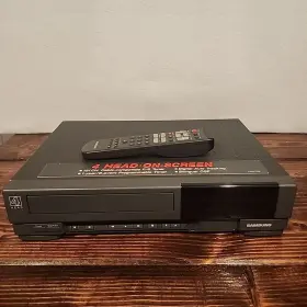 Vr5702 Samsung Tested And Working Vcr Missing The Panel Covering Buttons