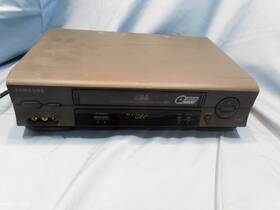 Samsung Vr8260c Vhs Vcr 400x Rewind Record File 19 Micron Head Tested Working