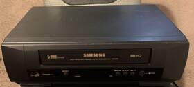 Samsung Vr8419c Vcr Vhs Video Cassette Recorder 4 Head No Remote Parts Only