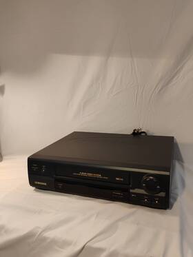 Samsung Vr8508 Vcr Video Cassette Player Recorder 4 Head Hi-fi Tested Vhs