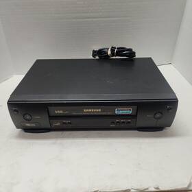Samsung Vr8559 Vcr Vhs Player Tested No Remote