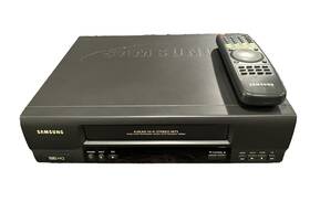 Samsung Vr8608 Vhs Vcr Player Recorder 4 Head Hifi Stereo With Remote Tested Works