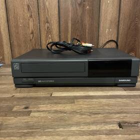 Samsung Vr8702 Vhs Video Cassette Recorder 4- Head Model Number Vcr