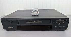 Samsung Vr8705 Vcr Diamond Head Hi-fi Stereo Tested Working