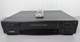 Vr8705 Samsung Vcr Diamond Head Hi-fi Stereo Tested Working
