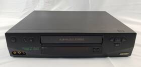 Samsung Vr8803 Hi-fi Stereo 4-head Vcr Vhs Video Player Recorder No Remote Black