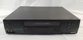 Vr8803 Samsung Hi-fi Stereo 4-head Vcr Vhs Video Player Recorder No Remote Black