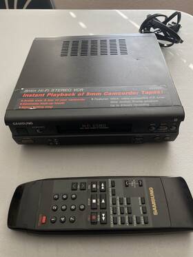 Samsung Xd3500 Hi-fi 8mm Vcr