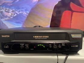 Samtron Sv-d91a 4-head Vcr Video Cassette Recorder Vhs Player No Remote -tested
