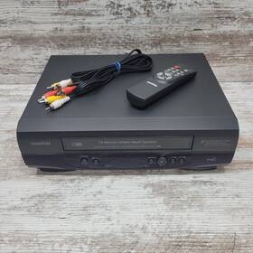 Samtron Sv-g92 By Samsung Sv-g42 Vcr 4 Head Vhs Player Hifi Video Cassette Recorder