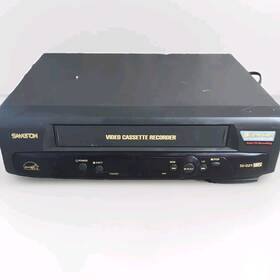 Samtron Svd21a Vcr Vhs Player Sv-d21a Rf And Rca Inputs / Outputs Tested Works No Remote