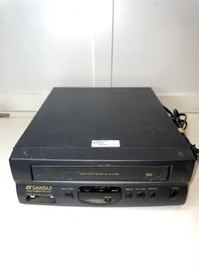 Vcp1508 Sansui Video Cassette Player Ac/dc Vcr - Vhs With Power Cable Only