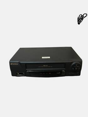 Sansui Vcr2511 4-head Vhs Vcr Hq Recorder Player Tested Working No Remote