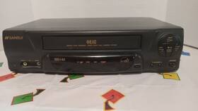 Sansui Vcr4510e Vhs Vcr Video Cassette Recorder Player Tested Working