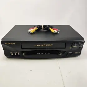 Vhf6010a Sansui Vcr 4 Head Hi-fi Stereo Vhs Hq Digital Auto Tracking Tested Work Vhf6010a Sansui Vcr 4 Head Hi-fi Stereo Vhs Hq Digital Auto Tracking Tested Work
