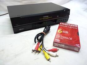 Sansui W422 Toshiba Vcr 4 Head With New Blank Tape And Av Cords Nice See Video Works Great