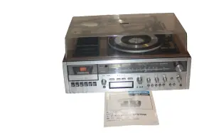 00743 Sanyo Jxt 6910 All-in-1 Player With Manual For Parts Or Repair