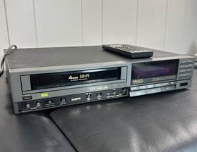 Sanyo 8310 For Parts As Is Mts/dbx 4 Head Hifi Hq-ccd Vhr Video Recorder Remot