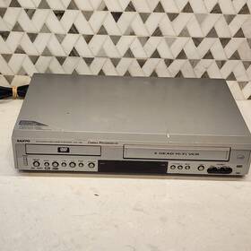 Sanyo Dvw-7000 Dvd Vcr Combo Player Vhs Recorder Hi-fi Tested And Works