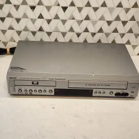 Dvw-7000 Sanyo Dvd Vcr Combo Player Vhs Recorder Hi-fi Tested And Works