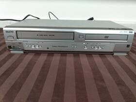 Sanyo Dvw7100a Vhs Dvd Vcr Combo Player Recorder Tested No Remote Dvw-7100a 4-head