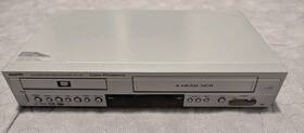 Sanyo Dwv-7100 Dvw-7100 Vcr Vhs Dvd Combo Player Recorder 4 Head No Remote. Read Descript
