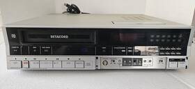 Sanyo Vcr-4650 Betamax Betacord Vcr 4650 Video Cassette Recorder Powers On