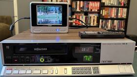 Sanyo Vcr-4750 Betamax Vcr With Remote
