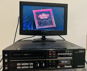 Vcr-7150 Sanyo Vcr 7150 Rare Vintage Betamax Hifi Stereo Video Recorder Tested Works