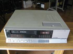 Sanyo Vcr4670 Beta Betamax Video Cassette Recorder Replaced All Belts Work