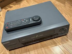 Sanyo Vhr-6500z Vcr With Remote