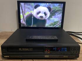 Sanyo Vhr-9670 Vcr Vhs Player Recorder 4-head Hi-fi Stereo Tested With Remote Work