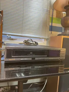Vhr9200 Sanyo Vhs Video Cassette Recorder Tested Works Made In Japan