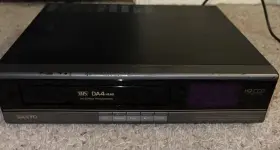 Vhr9300 Sanyo Vintage 1990 S 4 Head Vcr Vhr 9300 High Fidelity Video Digital Display