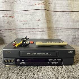 Sanyo Vhr9440 Vhr 9440 Vhs Video Cassette Recorder Vcr Player With Remote Av Cords Tested