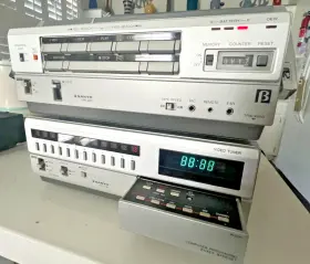 Vtt-481 Sanyo Vpr 4800 Betacord Portable Video Player/recorder Power Tuner Beta