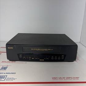 Sanyo Vwm-265 Video Cassette Recorder Vcr Untested No Power Cord Sold As Is