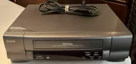 Vwm-348 Sanyo Vhs Player Vcr Vintage Tape Tested Working With Power Cord Vwm-348 Sanyo Vhs Player Vcr Vintage Tape Tested Working With Power Cord